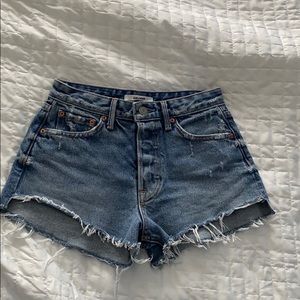 GRLFRND X REVOLVE CINDY HIGH-RISE  SHORTS